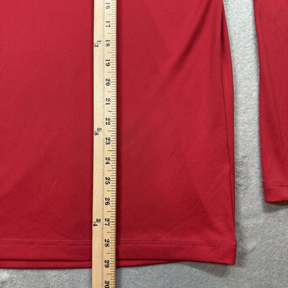 NFL San Francisco 49ers Long Sleeve Quarter-Zip Pullover Men's Large Red - Picture 7 of 7